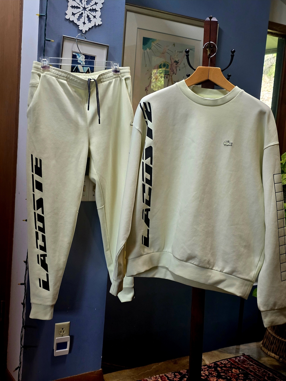 FRENCH LACOSTE SET LOOSE FIT TWO-PLY PIQUEE XL